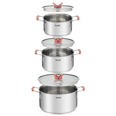 Набір посуду Tefal Opti'Space 6 предметів (G720S674)