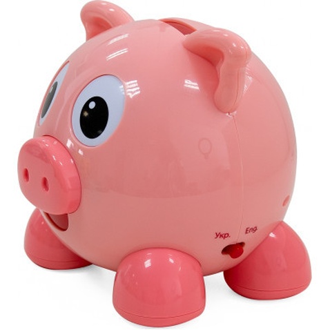 Розвиваюча іграшка Kiddi Smart Інтерактивна навчальна іграшка Smart-Скарбничка українська та англійська мова (208441)