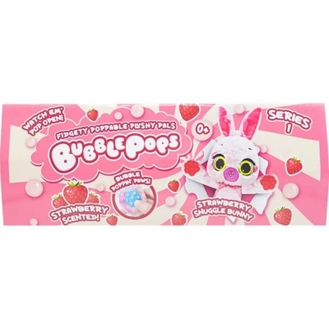 М'яка іграшка Bubble Pops Полуничне зайченя 20 см (2402005/4)