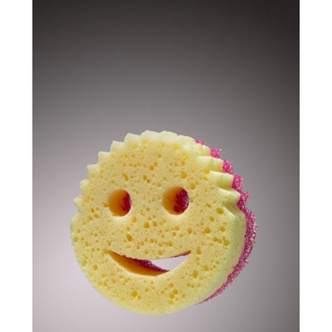 Губки кухонні Scrub Daddy Scrub Mommy Рожево-фіолетова 1 шт. (5060481022040)