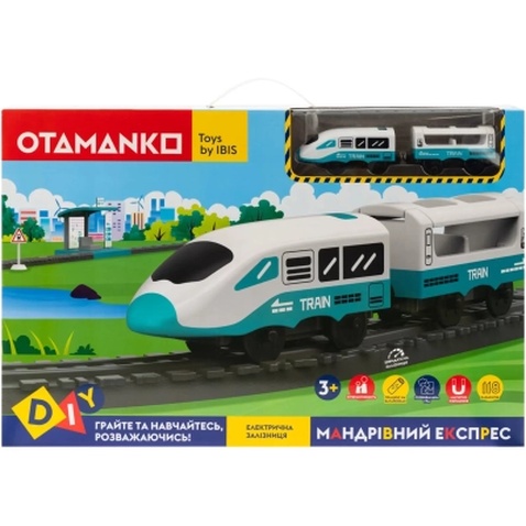 Залізниця Otamanko Мандрівний Експрес електрична залізниця 118 деталей (AU7883-6)