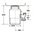 Подрібнювач харчових відходів In-Sink-Erator Model Evolution 250