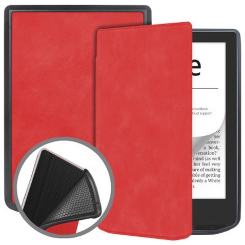 Чохол до електронної книги BeCover Smart Case PocketBook 629 Verse / 634 Verse Pro 6" Red (710979)