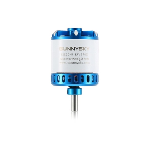Двигун для дрона SunnySky X2820 V3 KV570 motor white+blue shell individual package (X2820-570KV)
