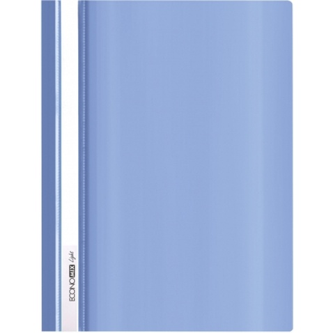 Папка-швидкозшивач Economix А4 Light без перфорації, синя (E38503-02)