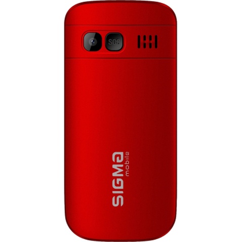 Мобільний телефон Sigma Comfort 50 EASY TYPE-C Red (4827798585221)