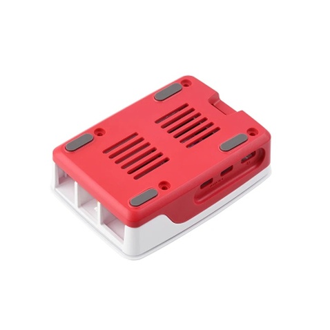 Додаткове обладнання до промислового ПК Raspberry Pi Корпус червоно-білий для Raspberry Pi 5 офіційний (SC1159)