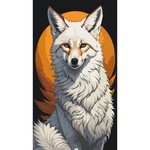Картина по номерам ArtCraft Полярний лис 40х80 см (11545-AC)
