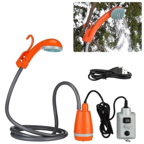 Душ портативний Poputchik на Li-ion акумуляторі 2200 мАч (960300-IS)