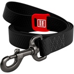 Повідок для собак WAUDOG Waterproof M Ш 20 мм Д 122 см чорний (27271)