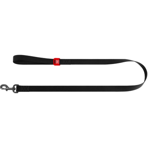 Повідок для собак WAUDOG Waterproof M Ш 20 мм Д 122 см чорний (27271)