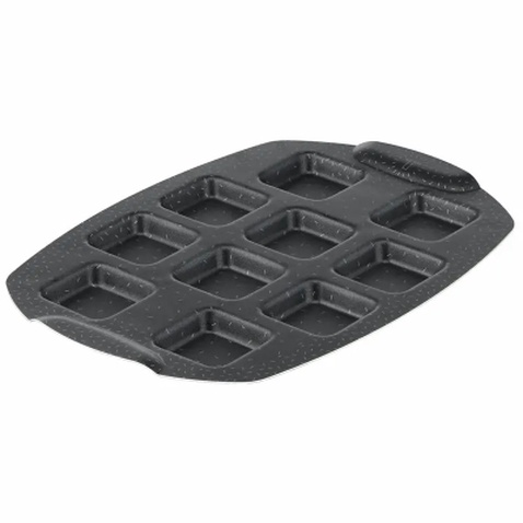 Форма для випікання Tefal PerfectBake, 10 форм, квадратний, 21х29см, алюміній, коричневий (J5734502)