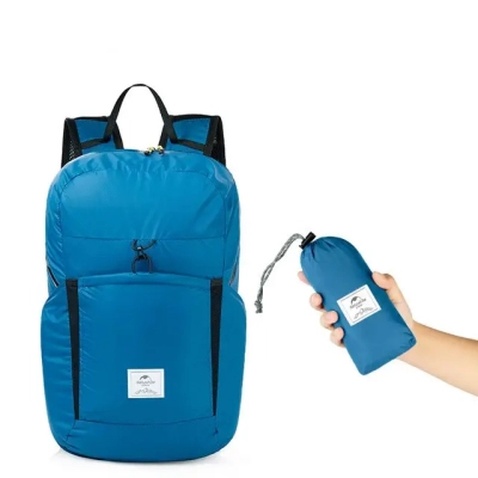 Рюкзак туристичний Naturehike Ultralight NH17A017-B 22 л сірий (6927595725085)