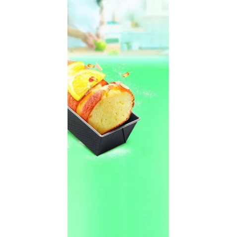 Форма для випікання Tefal Easybake, 30см,прямокутна, вуглецева сталь, сірий (J1740174)