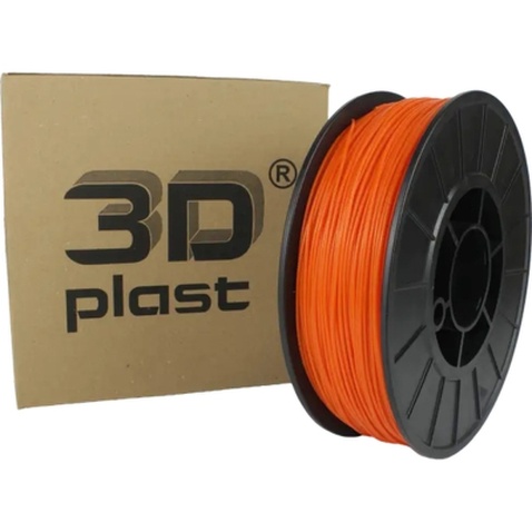 Пластик для 3D-принтера 3Dplast PLA 1.75мм, 0.85кг, orange (3DPLA17508OR)