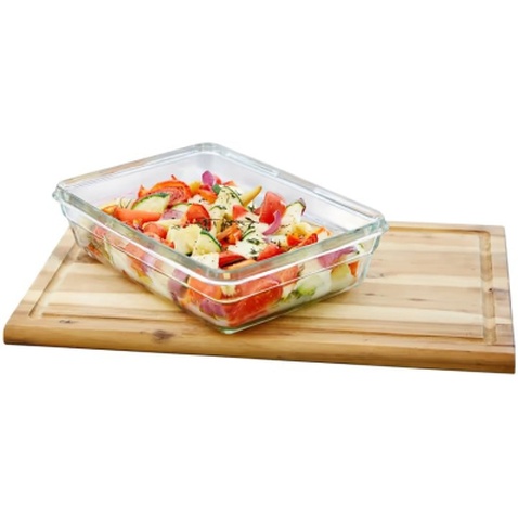 Харчовий контейнер Tefal Master Seal, Набір 3шт., скло, прозорий (N1051110)