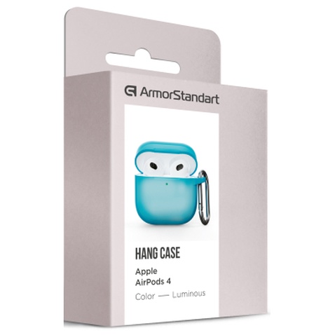 Чохол для навушників Armorstandart Hang Case для Apple AirPods 4 Luminous (ARM81285)