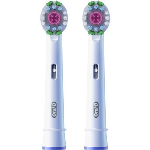Насадка для зубної щітки Oral-B Pro 3D White, 2 шт (8006540847183)