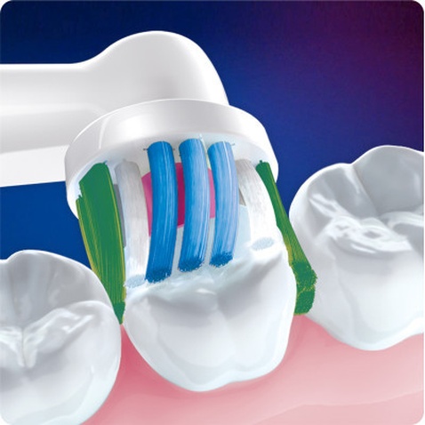 Насадка для зубної щітки Oral-B Pro 3D White, 2 шт (8006540847183)