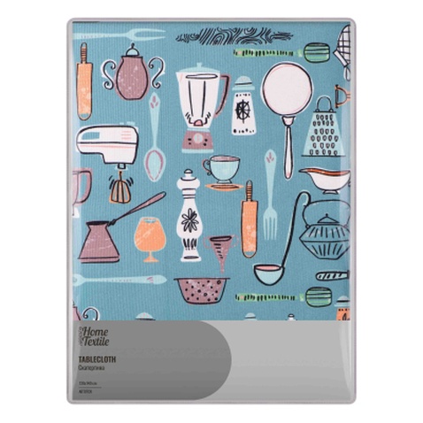 Скатертина Ardesto Cookery 90% поліестер, 10% бавовна 140х180 см (ART08CK)