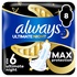 Гігієнічні прокладки Always Ultimate Night Розмір 6 8 шт. (8700216213905)