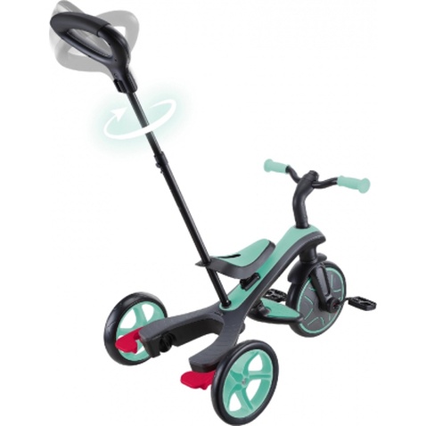 Дитячий велосипед Globber Explorer Trike 4 в 1, м''ятний (634-206)