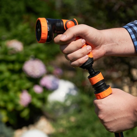 Пістолет для поливу SEQUOIA кількість режимів 8, пластик, вага 0.2 кг (SWPSN8)