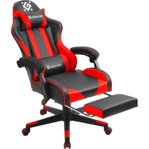 Крісло ігрове Defender Rock Black/Red (64346)