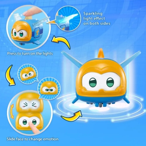 Трансформер Super Wings Transforming Джером і улюбленець (Jerome & Pet) (EU770443)