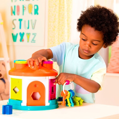 Розвиваюча іграшка Battat Lite сортер Розумний будиночок 12 форм (BT4580Z)