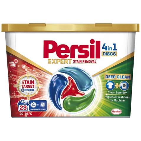 Капсули для прання Persil 4in1 Discs Expert Stain Removal Deep Clean 23 шт. (9000101829037)