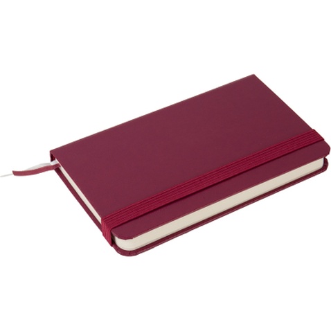 Книга записна Axent Partner, 95x140 мм, 96 аркушів, клітинка, винна (8301-46-A)