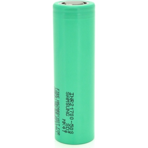 Акумулятор 21700 5000mAh, 50A, 4.2/3.6/2.5V, Green Samsung (INR21700-50S / 32719)