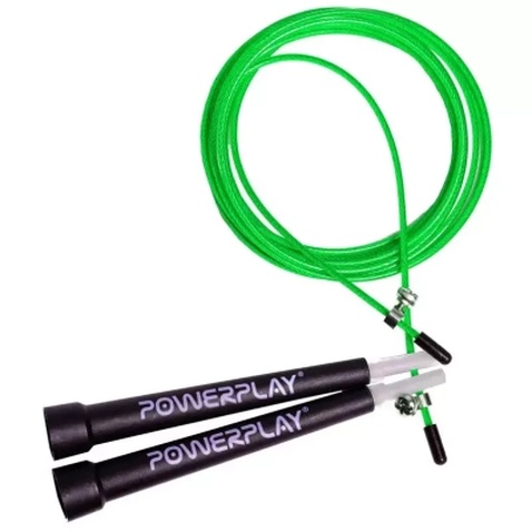 Скакалка PowerPlay 4202 швидкісна Зелена (PP_4202_Green)