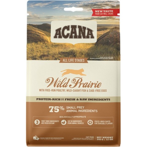 Сухий корм для кішок ACANA Wild Prairie Cat 340 г (0064992714550)