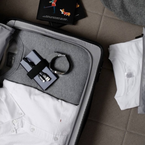 Валіза Xiaomi Ninetygo Business Travel Luggage 20" Red (6970055346696)