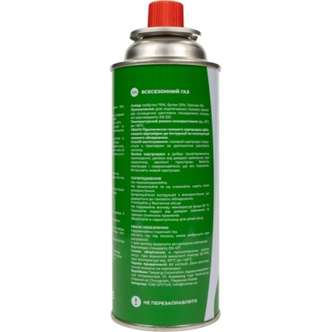 Газовий балон Tribe цанговий 220 г (T-HF-0006)