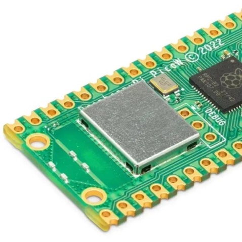 Додаткове обладнання до промислового ПК Raspberry Pi Мікроконтролер Raspberry Pi Pico W (SC0918) (SC0918)
