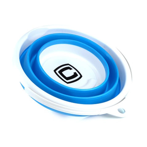 Відро складне СИЛА силіконове 10 л blue (961004)