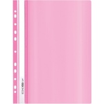 Папка-швидкозшивач Economix А4 Light з перфорації, рожева (E38504-09)