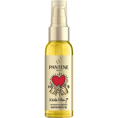 Олія для волосся Pantene Pro-V Keith Haring Artist Edition Інтенсивне відновлення з кератином 100 мл (8700216779210)