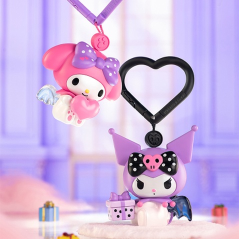 Ігровий набір Pop Top Механічна іграшка-сюрприз Kuromi & My Melody – Милі крильця (24MDL-003)