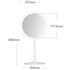 Дзеркало Xiaomi DOCO Daylight Mirror White (DM005)