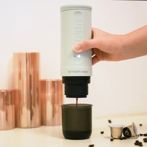 Кавоварка кемпінгова Buydeem Outin X Cozy Greenish (OTEM-01-CG)