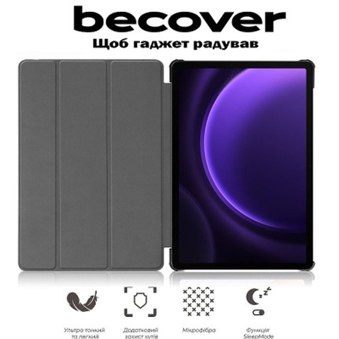 Чохол до планшета BeCover Smart Case Samsung Galaxy Tab S10 FE (SM-X520/SM-X526) 10.9" Black (713273)