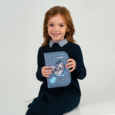 Пенал Kite 622-3 Studio Pets, 1 відділення, 2 відвороти (SP25-622-3)