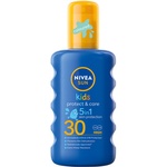 Засіб від засмаги Nivea Sun Kids Дитячий сонцезахисний спрей Захист та догляд SPF 30 200 мл (4005808854035/5900017067766)