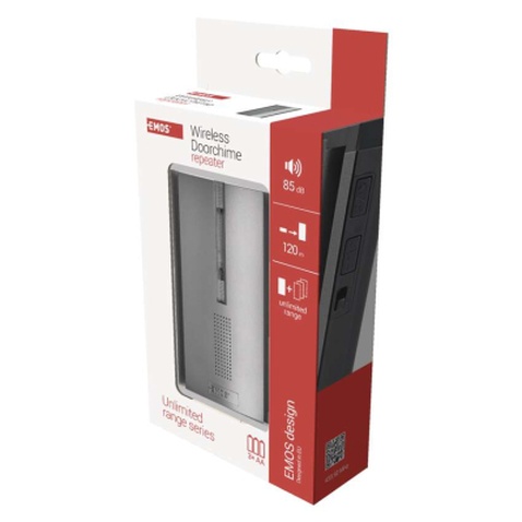 Дверний дзвінок EMOS бездротовий P5763R 3x AA for P5760, P5763, P5760T (P5763R)
