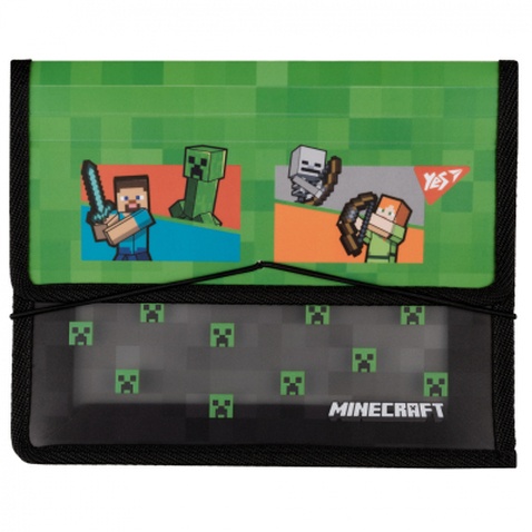 Папка для зошитів Yes В5 на резинці пластикова Minecraft Heroes (492207)