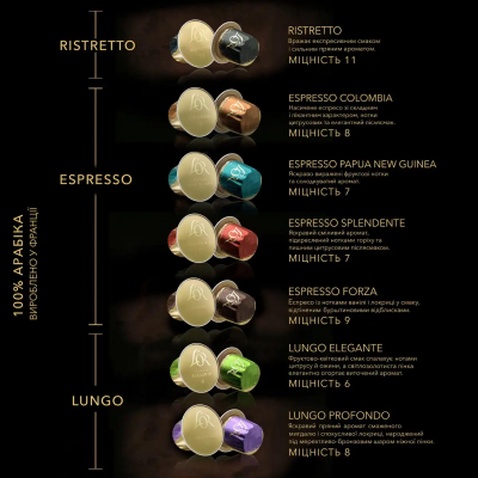 Кава L'OR Lungo Elegante 100% Арабіка в капсулах 10 шт (8711000360552)